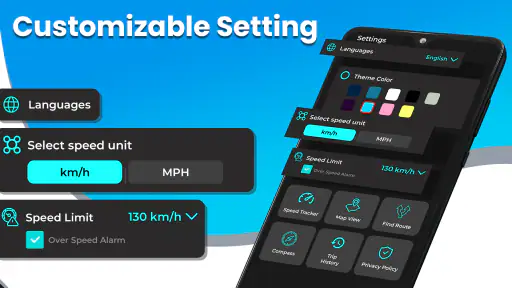 Speedometer, Odometer, HUD 8