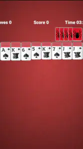 Spider Solitaire screenshot