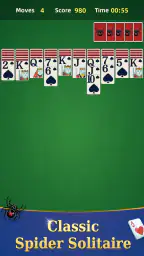 Spider Solitaire - puzzle trip 4