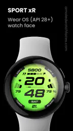 SPORT xR: Watch face 1