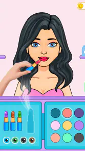 Sticker Doll DIY Dressup Diary screenshot