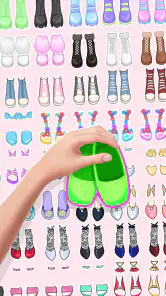Sticker Doll DIY Dressup Diary screenshot