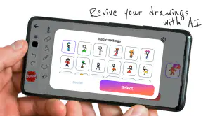 Stickman: draw animation maker screenshot