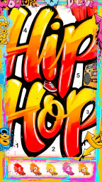 Street Art-Color by number 8