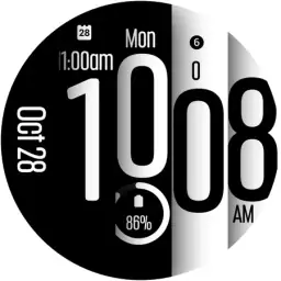 Stretch Fall - Watch face 6