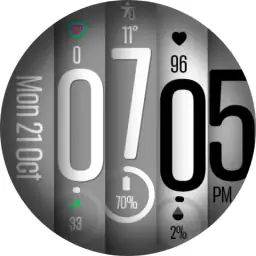 Stretch Fall - Watch face 8
