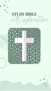 Study Bible with explanation screenshot