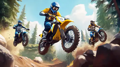 Stunt Motorcycle Racing Game 1