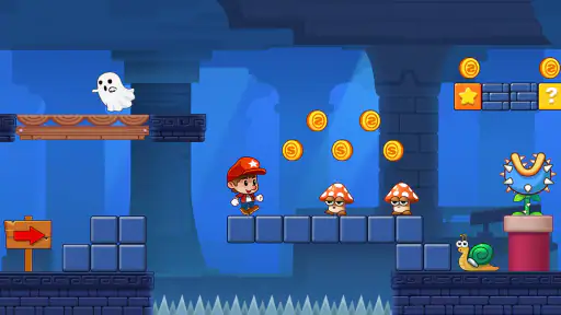 Super Mano Bros - Jungle World 5
