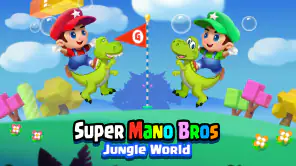 Super Mano Bros - Jungle World screenshot