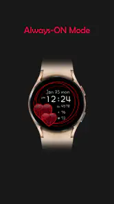 Sweet Hearts Watch Face screenshot