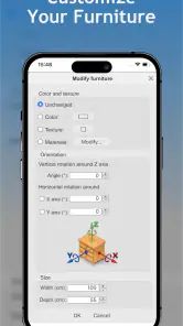 Sweet Home 3D Mobile screenshot