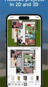 Sweet Home 3D Mobile screenshot