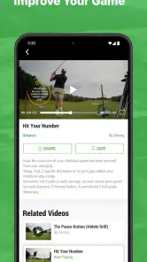 SwingU: Golf GPS Range Finder screenshot