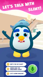Talk to me Slimy: Talking Pet screenshot