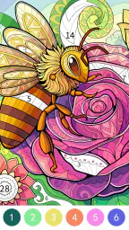 Tangle Color by Number Book 1