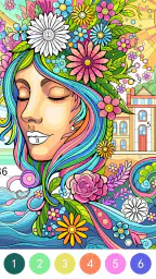 Tangle Color by Number Book 2