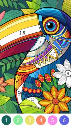 Tangle Color by Number Book 4