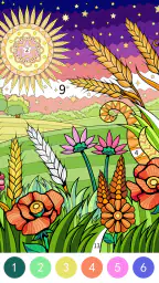 Tangle Color by Number Book 5