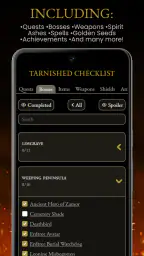 Tarnished Checklist Premium 3