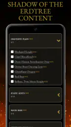 Tarnished Checklist Premium 4