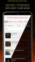 Tarnished Checklist Premium 8