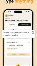 AI Recipe Generator: TasteBot 3