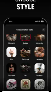 Tattoo AI - Tattoo Design screenshot