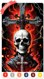 Tattoo Coloring games 3