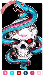 Tattoo Coloring games 5