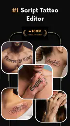 Tattoo Font Designer & Editor 2