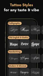 Tattoo Font Designer & Editor 5