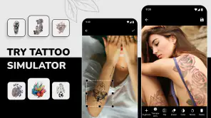 Tattoo Simulator Tattoo Maker screenshot