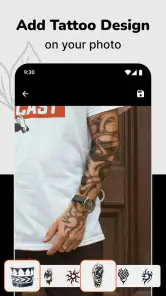 Tattoo Simulator Tattoo Maker screenshot