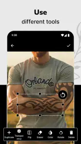 Tattoo Simulator Tattoo Maker screenshot