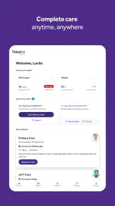 Teladoc Health screenshot