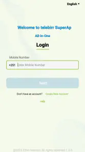 telebirr screenshot