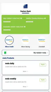 telebirr screenshot