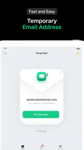 Temp Mail - Temporary Email screenshot