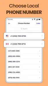 TextNum: Call + Text for Now！ screenshot