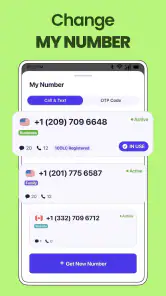 TextNum: Call + Text for Now！ screenshot