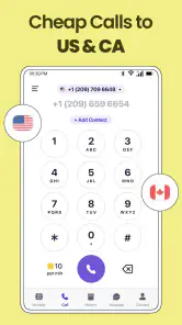 TextNum: Call + Text for Now！ screenshot