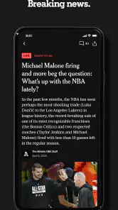 The Athletic: Sports News screenshot