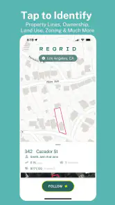 The Regrid Property App screenshot