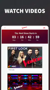 The Voice Official App on NBC screenshot