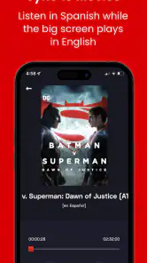 TheaterEars Movies in Spanish screenshot