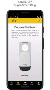 Ting Sensor screenshot