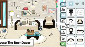 Tizi Princess Home Design Game screenshot