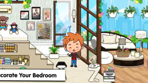 Tizi Princess Home Design Game screenshot