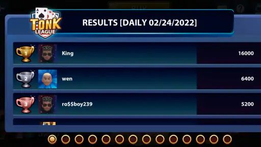 Tonk League Card Game 4